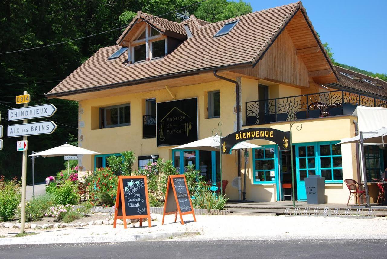Auberge De Portout Chanaz Buitenkant foto